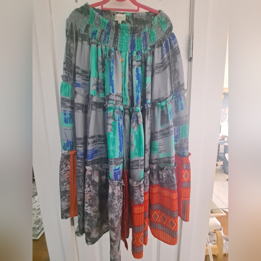 Kantha Bae Rasgulla Monarch Maxi Skirt